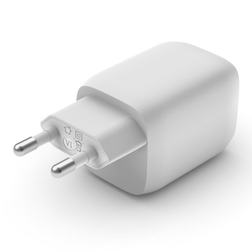 BELKIN WALL CHARGER 65W DUAL USB-C GAN PPS WHITE-9062303