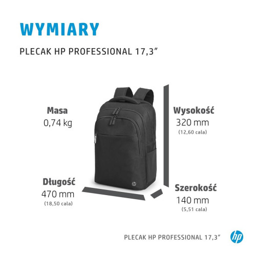 HP PLECAK Renew Business do notebooka 17.3