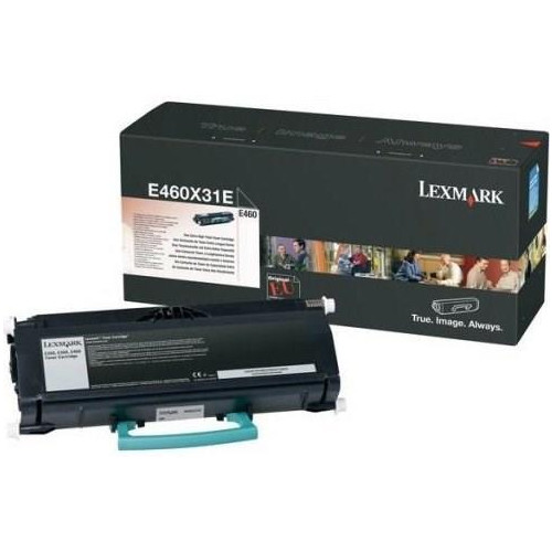 Lexmark Toner E460X31E Black-9102399