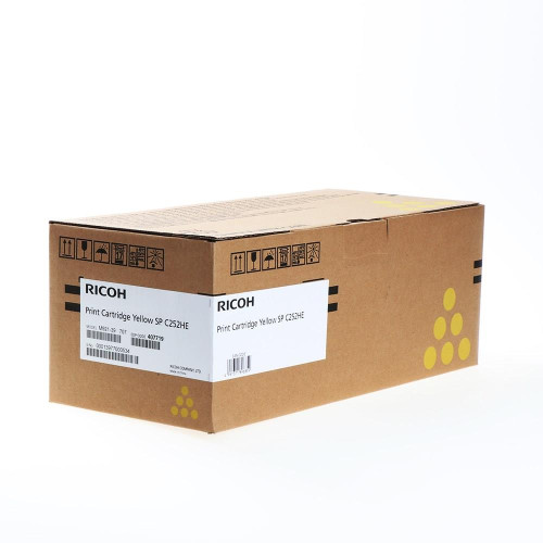 Ricoh Toner SP C252E HC 407719 Yellow-9102476