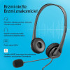 Słuchawki z mikrofonem HP Stereo USB Headset G2 przewodowe czarne 428H5AA-9124394