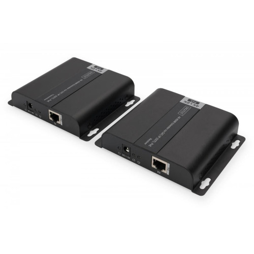 Przedłużacz (Extender) HDMI IP/Cat.5/6/7 120m 4K PoE HDCP 1.4 IR audio (zestaw)-913824