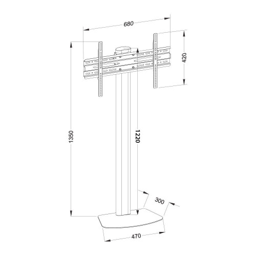 TECHLY STOJAK PODŁOGOWY TV LED/LCD 32-55 CALI 40KG-9152829