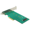 Karta PCI Express - M.2 Key M Low profile -916522