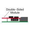 Karta PCI Express - M.2 Key M Low profile -916523