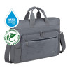 RIVACASE TORBA NA LAPTOP 15,6-16 ALPENDORF ECO, SZARA, MATERIAŁ WODOODPORNY, EKO RPET, KIESZENIE NA SMARTFON, DOKUM., AK