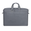 RIVACASE TORBA NA LAPTOP 15,6-16 ALPENDORF ECO, SZARA, MATERIAŁ WODOODPORNY, EKO RPET, KIESZENIE NA SMARTFON, DOKUM., AKCES.-9172112