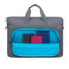 RIVACASE TORBA NA LAPTOP 15,6-16 ALPENDORF ECO, SZARA, MATERIAŁ WODOODPORNY, EKO RPET, KIESZENIE NA SMARTFON, DOKUM., AKCES.-9172128