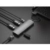 LINQ HUB USB-C 7IN2 D2 PRO MST USB-C MULTIPORT DO MACBOOK AIR/PRO HDMI 4K/60HZ,4K/30HZ, USB-C PD100W DO ZASILANIA,USB-C/A, RJ-9174079