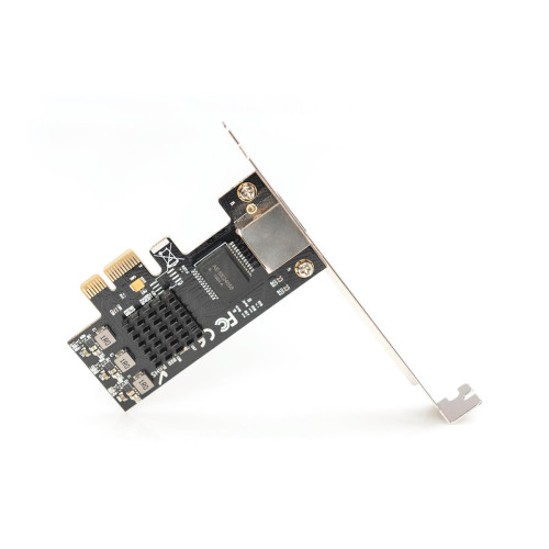DIGITUS KARTA SIECIOWA PRZEWODOWA PCI EXPRESS 1X RJ45 2.5 GIGABIT ETHERNET 2500MBPS DN-10135-9171160