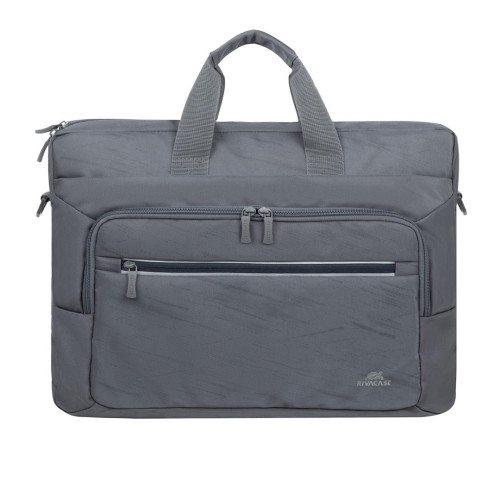 RIVACASE TORBA NA LAPTOP 15,6-16 ALPENDORF ECO, SZARA, MATERIAŁ WODOODPORNY, EKO RPET, KIESZENIE NA SMARTFON, DOKUM., AKCES.-9172111