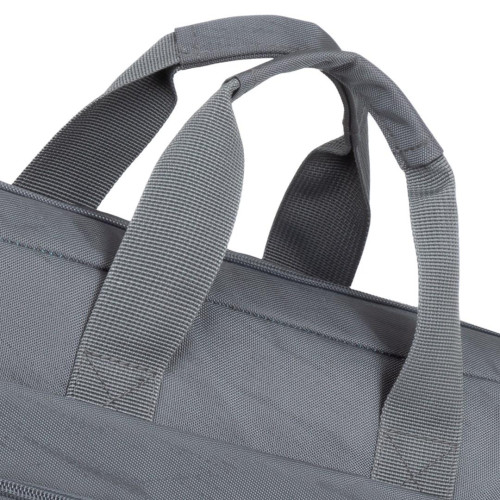 RIVACASE TORBA NA LAPTOP 15,6-16 ALPENDORF ECO, SZARA, MATERIAŁ WODOODPORNY, EKO RPET, KIESZENIE NA SMARTFON, DOKUM., AKCES.-9172123