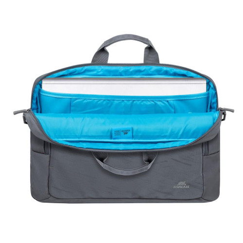 RIVACASE TORBA NA LAPTOP 15,6-16 ALPENDORF ECO, SZARA, MATERIAŁ WODOODPORNY, EKO RPET, KIESZENIE NA SMARTFON, DOKUM., AKCES.-9172127