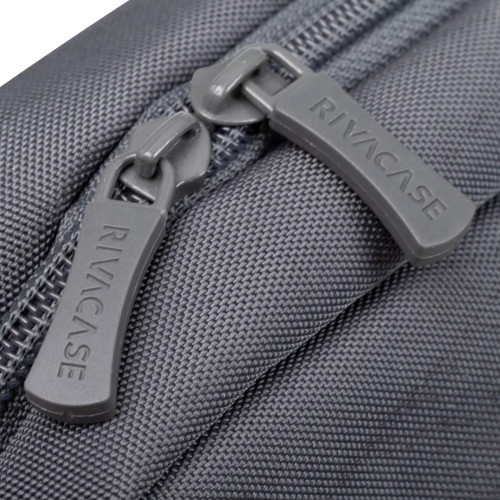 RIVACASE TORBA NA LAPTOP 15,6-16 ALPENDORF ECO, SZARA, MATERIAŁ WODOODPORNY, EKO RPET, KIESZENIE NA SMARTFON, DOKUM., AKCES.-9172132