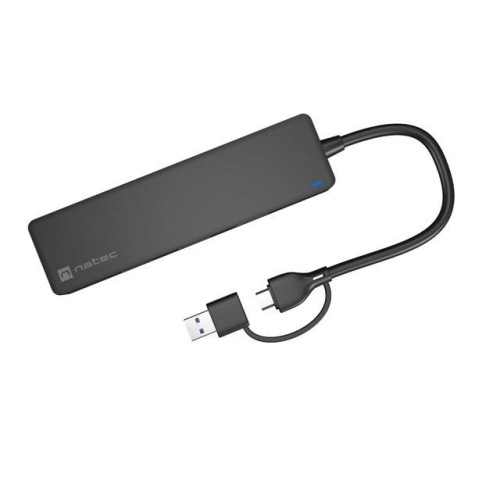 NATEC HUB USB-C 3.0 MAYFLY 4-PORTY + ADAPTER USB-A NHU-2023-9188868