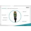 Kabel połączeniowy hybrydowy AOC HDMI 2.0 Premium HighSpeed 4K/60Hz UHD HDMI A/HDMI A M/M 10m Czarny -9193760