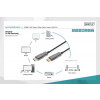 Kabel połączeniowy hybrydowy AOC HDMI 2.0 Premium HighSpeed 4K/60Hz UHD HDMI A/HDMI A M/M czarny 15m-9193769