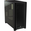 Obudowa 4000D Airflow TG czarna Mid Tower ATX-9193813