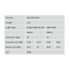 Patch cord światłowodowy FO LC-LC MM 50/125 OM3 duplex LSOH 2m-9194354