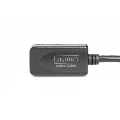 Kabel przedłużający USB 3.0 SuperSpeed Typ USB A/USB A M/Ż aktywny, czarny 5m-9192910