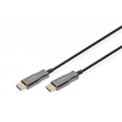 Kabel połączeniowy hybrydowy AOC HDMI 2.0 Premium HighSpeed 4K/60Hz UHD HDMI A/HDMI A M/M czarny 20m-9193771