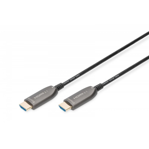 Kabel połączeniowy hybrydowy AOC HDMI 2.1 Ultra High Speed 8K/60Hz UHD HDMI A/HDMI A M/M czarny 10m-9194207
