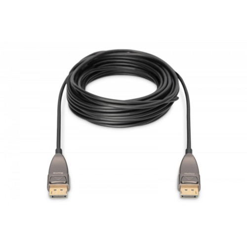 Kabel połączeniowy hybrydowy AOC DisplayPort 1.4 8K/60Hz UHD DP/DP M/M 30m Czarny-9194456