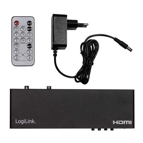 Switch 4x2 HDMI, 4K 60Hz, z pilotem-9194686