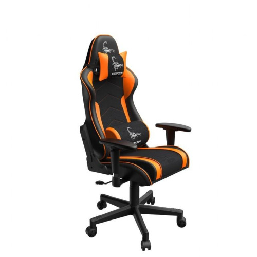 Krzesło gamingowe Scorpion czarno-pomarańczowe-9194708