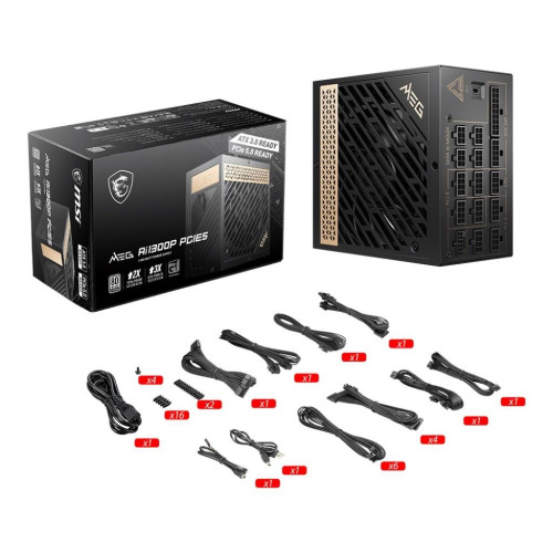 Zasilacz MEG Ai1300P PCIE5 1300W 80PLUS PLATINUM F.MODULAR-9197757