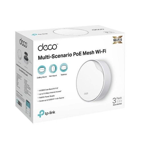 System WiFi Deco X50-PoE (3-pack) AX3000 -9199542