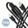 ADR-215B USB 2.0 A-M -> B-M aktywny kabel połączeniowy/wzmacniacz 15m-9200949