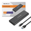 Obudowa | kieszeń do dysków M.2 SATA SSD | NGFF | USB typ C -9202914