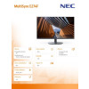 Monitor MultiSync E274F 27 cali DP HDMI czarny-9204193