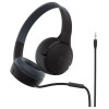 Słuchawki SOUNDFORM Mini Nauszne Przewodowe Czarne Dla Dzieci-9204420