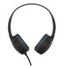 Słuchawki SOUNDFORM Mini Nauszne Przewodowe Czarne Dla Dzieci-9204424