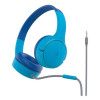 Słuchawki SOUNDFORM Mini Nauszne Przewodowe Niebieskie Dla Dzieci-9204425