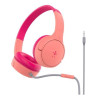 Słuchawki SOUNDFORM Mini Nauszne Przewodowe Różowe Dla Dzieci-9204432