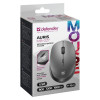 Mysz bezprzewodowa silent click AURIS MB-027 800/1200/1600DPI szara-9207507