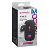 Mysz bezprzewodowa silent click TOUCH MM-997 akumulator 800/1200/1600 DPI czarna-9207516