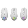 Mysz gamingowa bezprzewodowa Glory GM-514 RGB 7P 1200/2400/3200 DPI biała-9207518