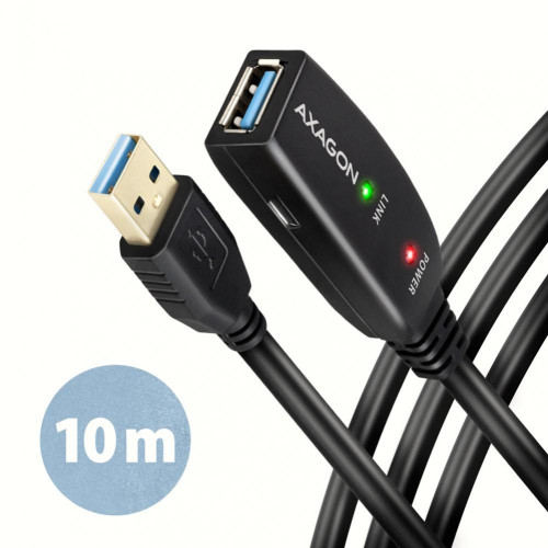 ADR-310 USB 3.0 A-M -> A-F aktywny kabel przedłużacz/wzmacniacz 10m-9200973