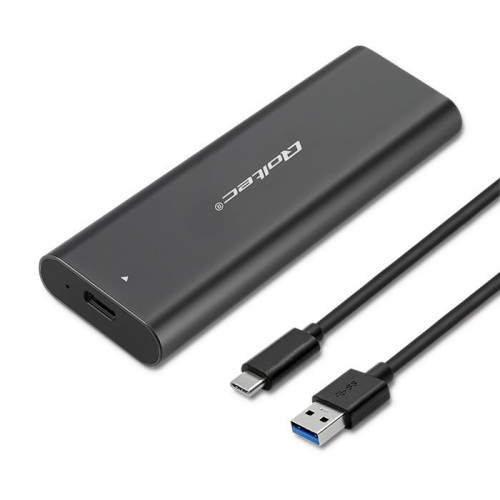 Obudowa | kieszeń do dysków M.2 SATA SSD | NGFF | USB typ C -9202913