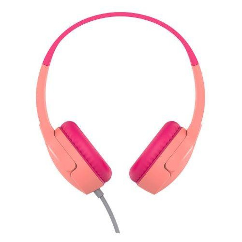 Słuchawki SOUNDFORM Mini Nauszne Przewodowe Różowe Dla Dzieci-9204434