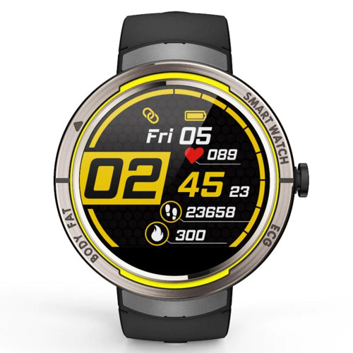 Smartwatch KU5 1.22 cala 180 mAh czarny-9205160