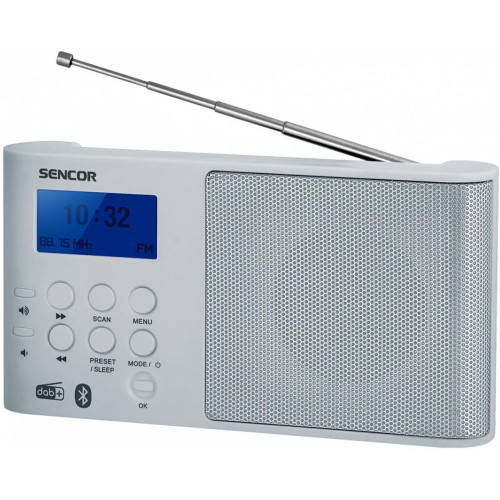 Radio przenośne cyfrowe DAB+ SRD 7100W, Bluetooth 5.0-9206056