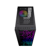 GEMBIRD OBUDOWA FORNAX 2500 MIDI-TOWER (1X USB 3.0, 2X USB 2.0, HD AUDIO, SZKLANY PANEL BOCZNY) CZARNA-9220414