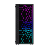 GEMBIRD OBUDOWA FORNAX 2500 MIDI-TOWER (1X USB 3.0, 2X USB 2.0, HD AUDIO, SZKLANY PANEL BOCZNY) CZARNA-9220415
