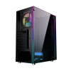 GEMBIRD OBUDOWA FORNAX 2500 MIDI-TOWER (1X USB 3.0, 2X USB 2.0, HD AUDIO, SZKLANY PANEL BOCZNY) CZARNA-9220417