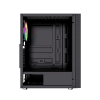 GEMBIRD OBUDOWA FORNAX 2500 MIDI-TOWER (1X USB 3.0, 2X USB 2.0, HD AUDIO, SZKLANY PANEL BOCZNY) CZARNA-9220420